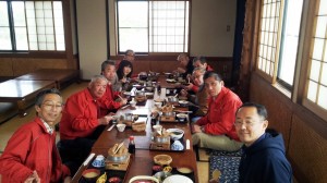 富津岬「たかはし」で昼食です。     